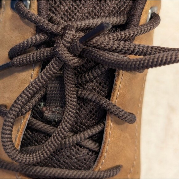 Johnston & Murphy Men's Leather Sneaker | Tan Comfort Shoes 10.5M - Picture 9 of 9